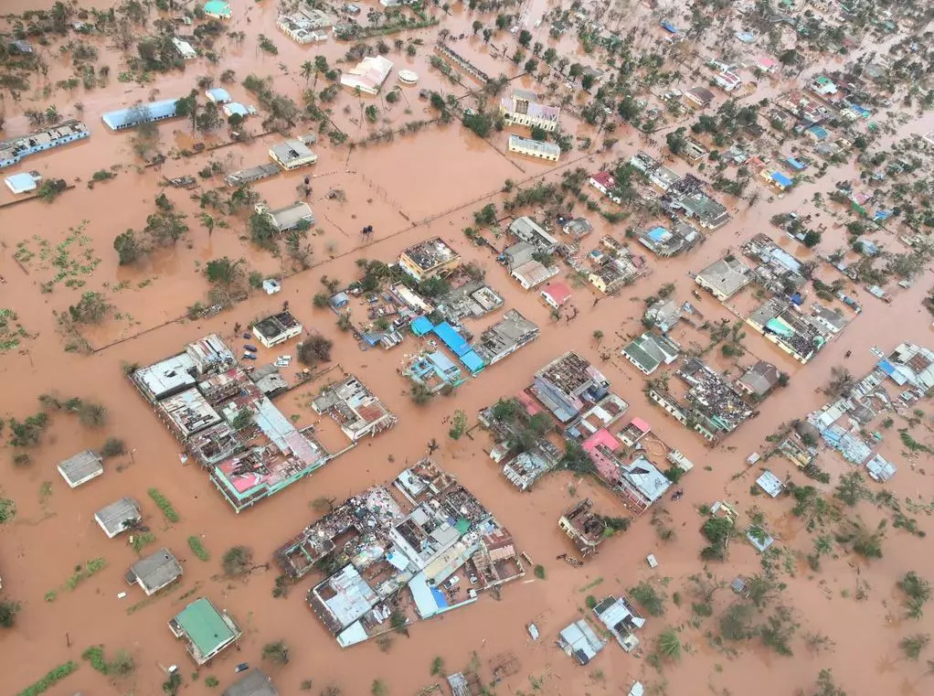 Mozambic, devastat de ciclonul Idai.