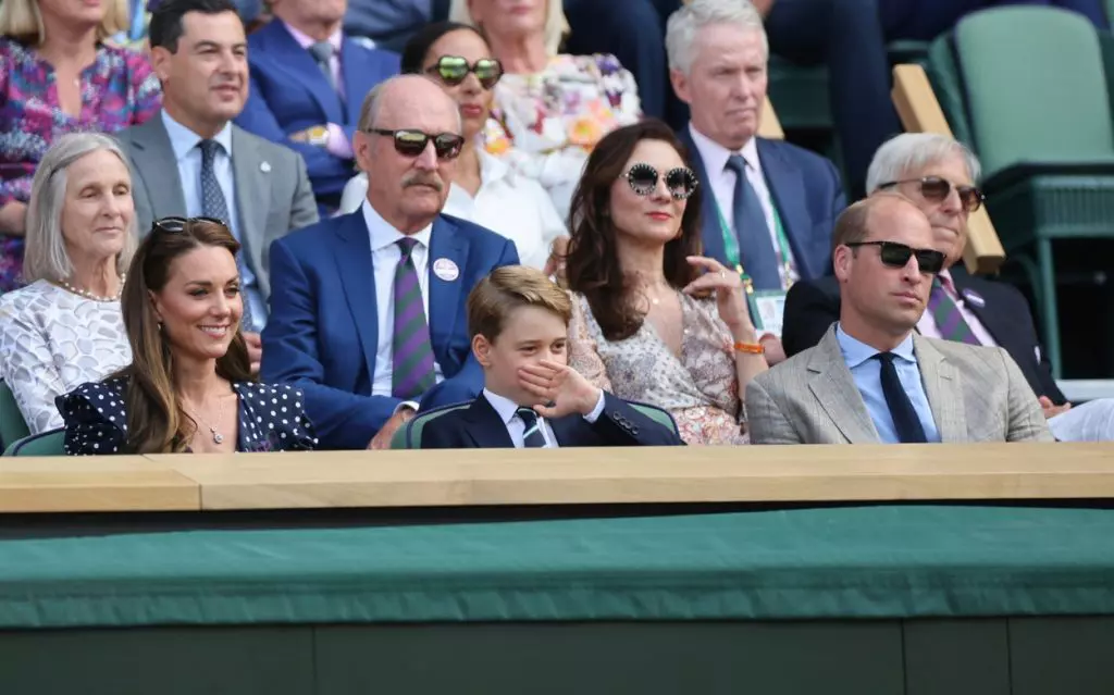 Tennis / Wimbledon / Prince William and Kate Middleton