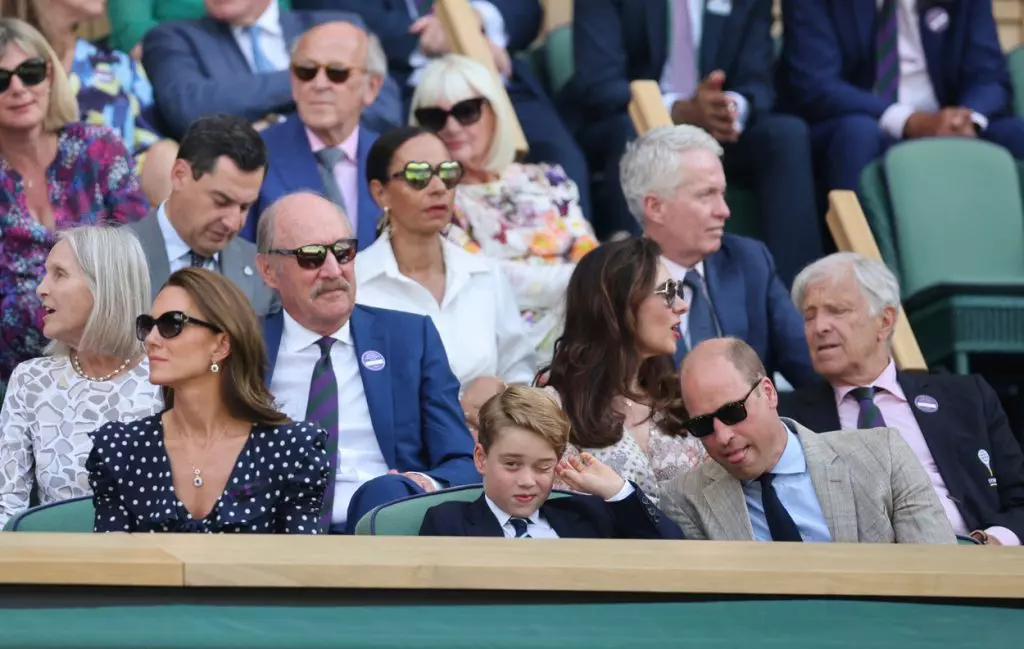 Tennis / Wimbledon / Prince William and Kate Middleton