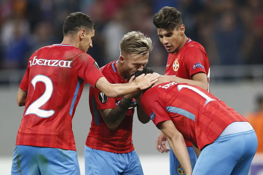 Liga Europa, FCSB - Viktoria Plzen 3-0. Seară glorioasă ...