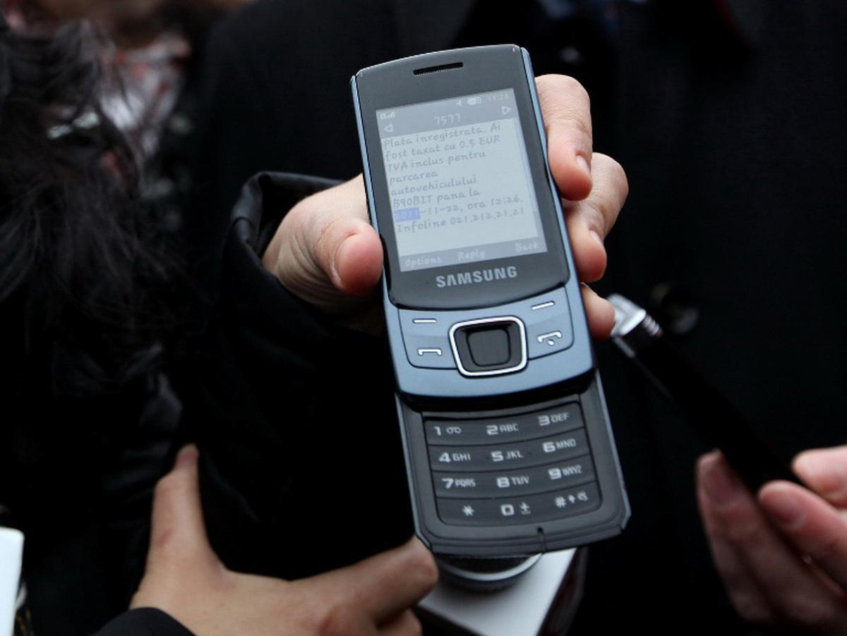 Parcarea se va putea plăti în Bucureşti şi prin SMS