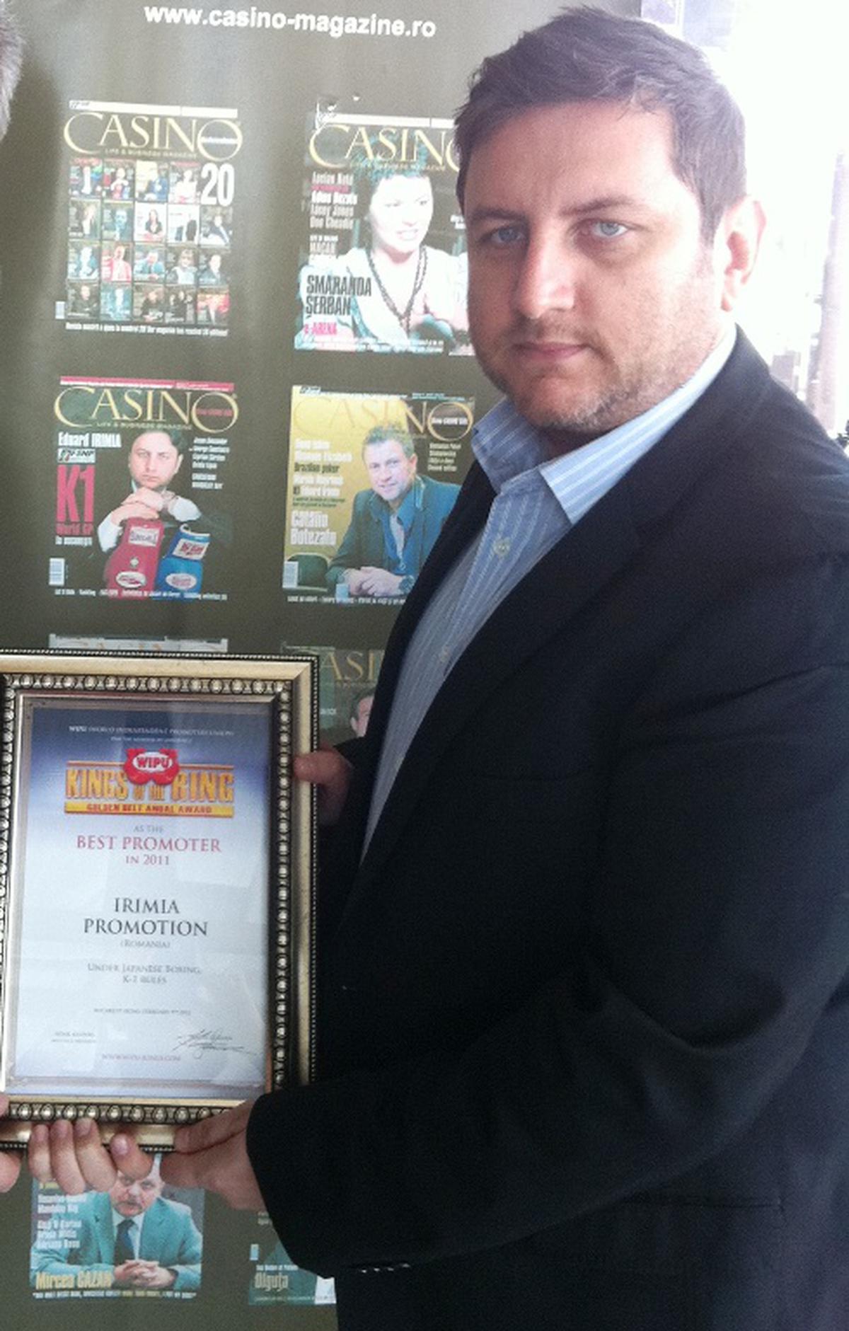 Eduard Irimia a fost premiat alături de Mike Tyson şi Andre Ward
