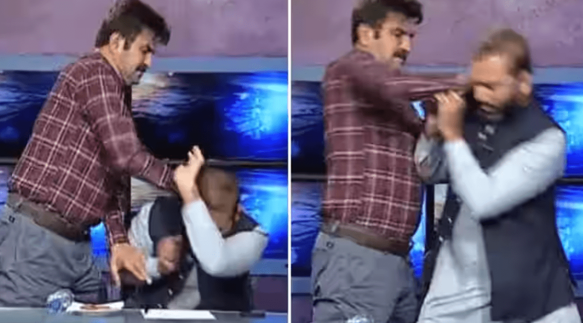 Doi politicieni din Pakistan s-au luat la bătaie, în timpul unei dezbateri televizate