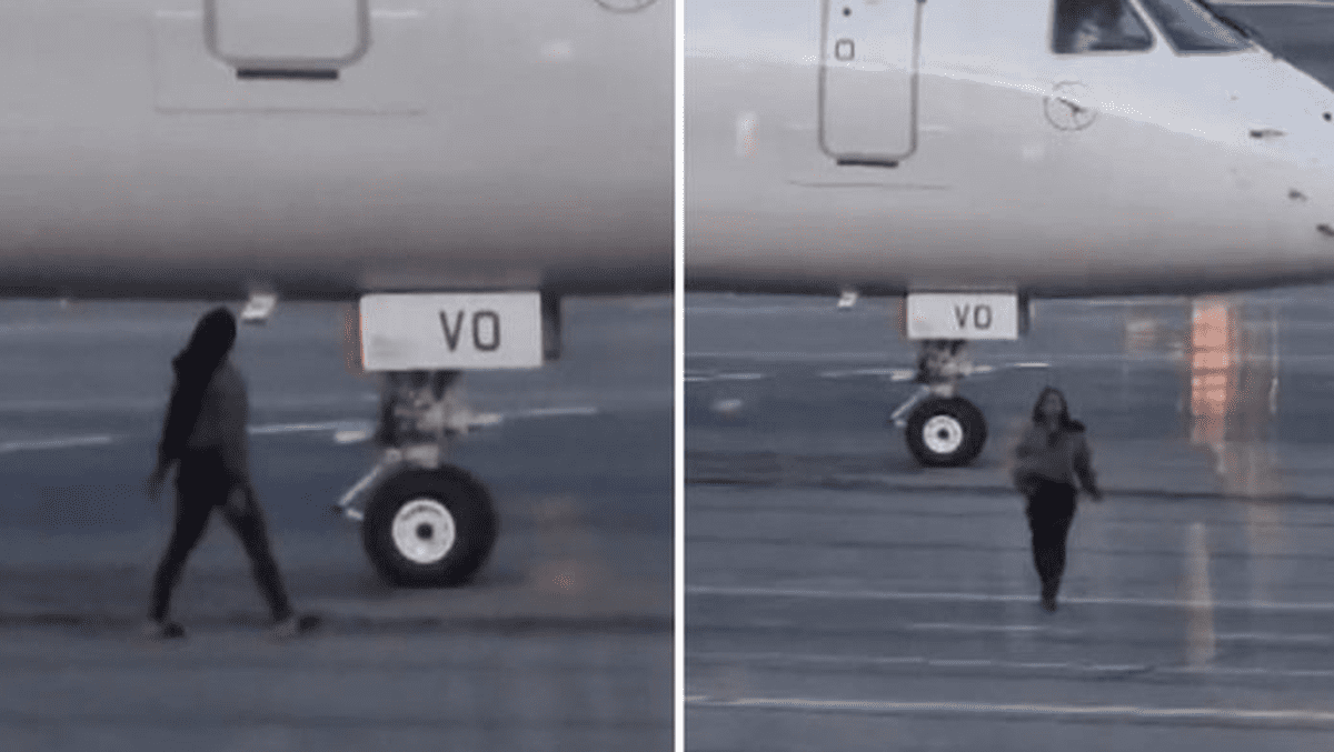 Femeie arestată la Canberra, în Australia, după ce a năvălit pe pistă și a încercat să oprească avionul, să poată urca și ea