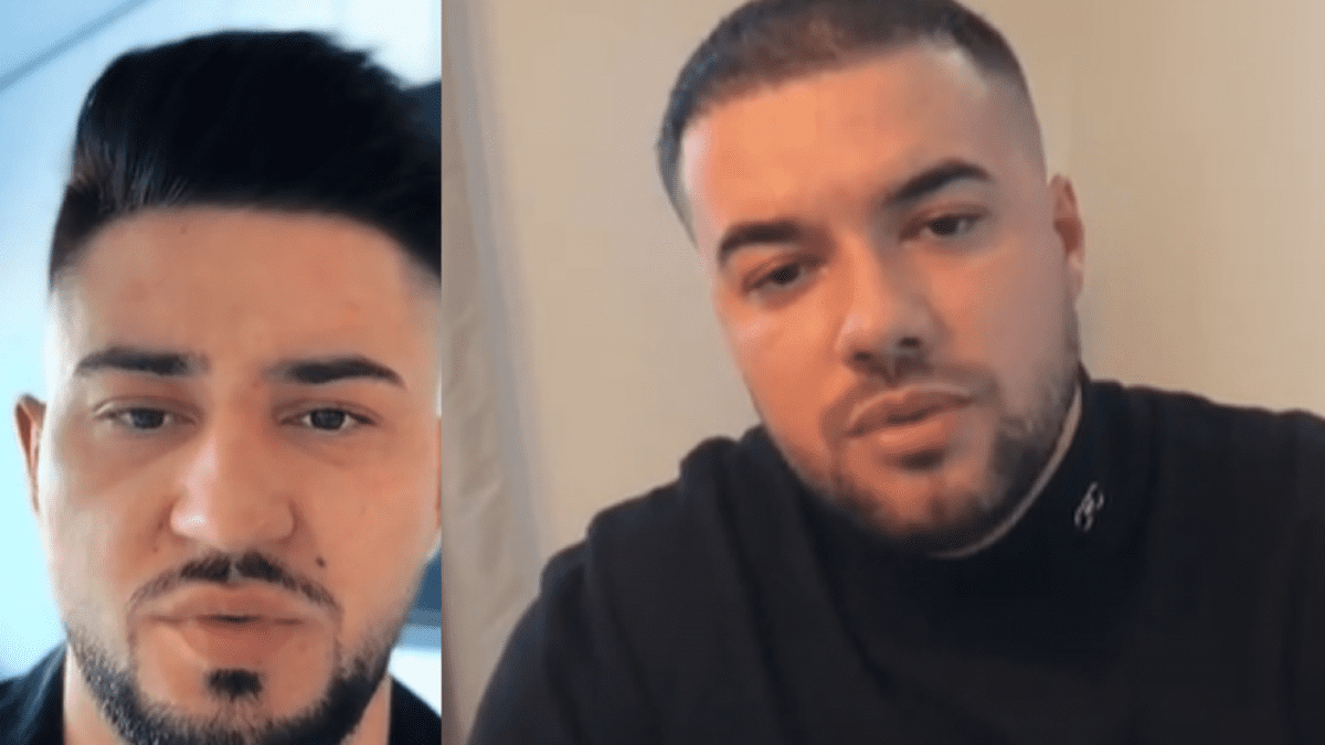 Bogdan Mocanu și Culiță Sterp și-au cerut scuze după ce l-au promovat pe Alexandr Stoianoglo. Foto Captură video TikTok @culita_sterp_official și @bogdan.mcn