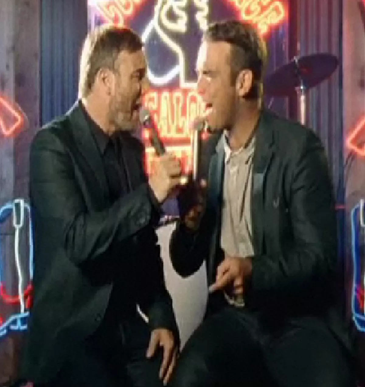 Take That: Robbie Williams şi Gary Barlow au filmat un super clip împreună