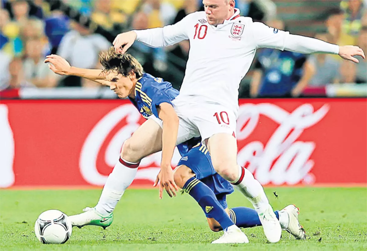 EURO 2012 | Deşi a fost călărită serios, Anglia a învins Ucraina şi s-a calificat în «sferturi»