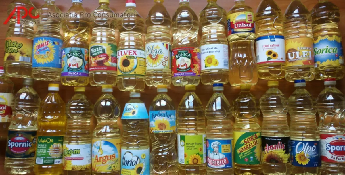 uleiul rafinat de floarea soarelui
