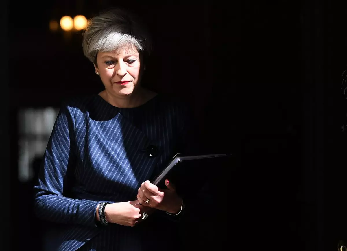 Theresa May ținta unui atac terorist