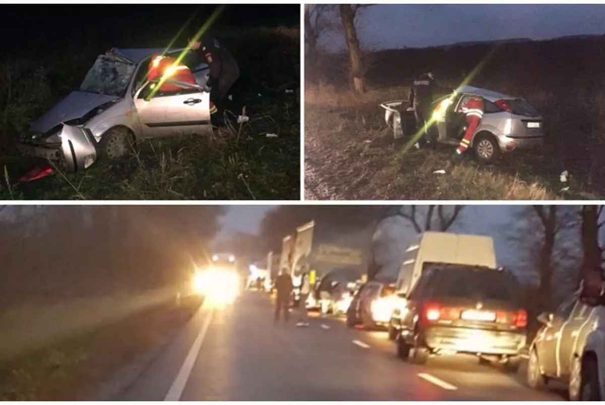 Accident grav între Arad și Oradea