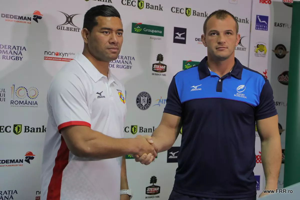 România - Tonga 20-25, pe stadionul Arcul de Triumf. A fost ultimul meci test al lunii