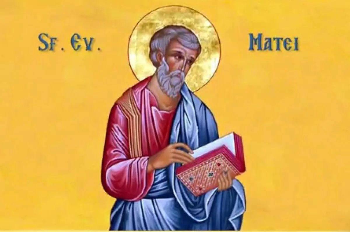 Sfântul Evanghelist Matei este pomenit pe 16 noiembrie. Mesaje de Sf. Matei
