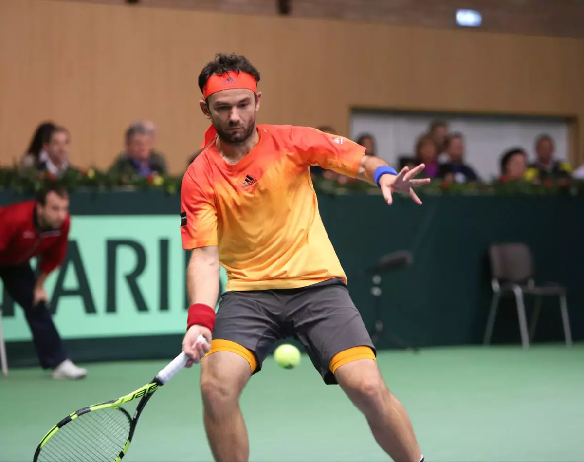 Florin Mergea, eliminat din turneul challenger de la Lille. S-a înclinat în fața lui Bernard Tomic