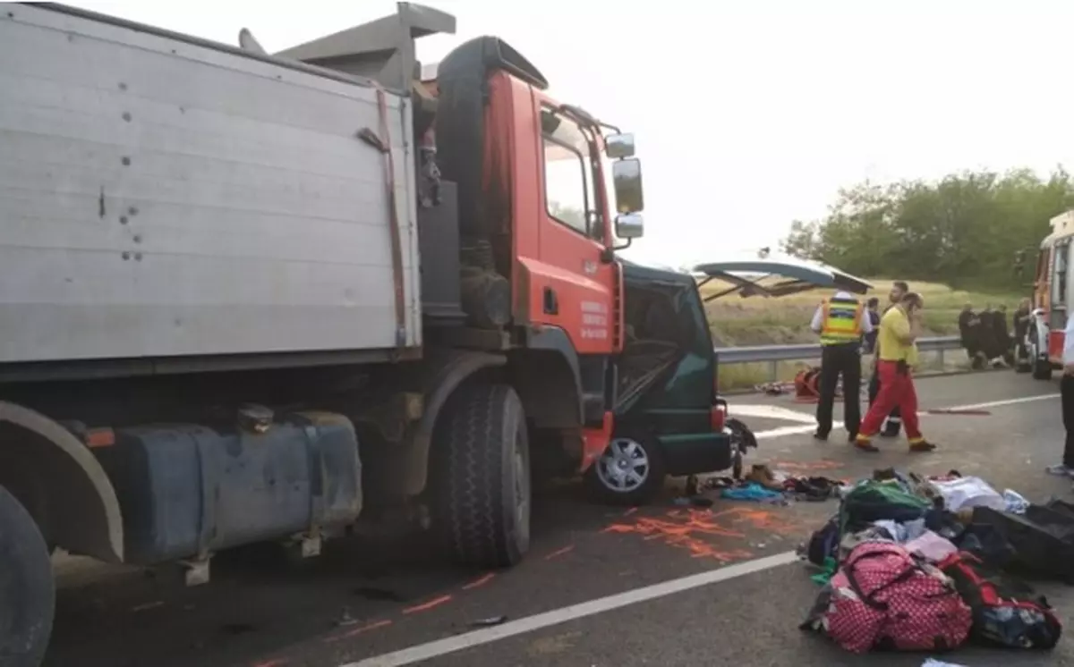Mărturia unui șofer care a filmat accidentul din Ungaria, în care au murit nouă români: Ăsta-i de la noi din zonă