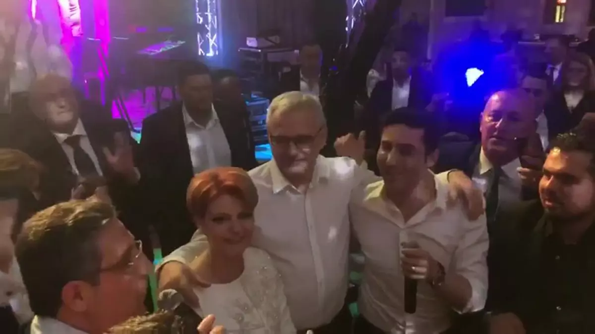 Imagini de la nunta Olguței Vasilescu cu Claudiu Manda
