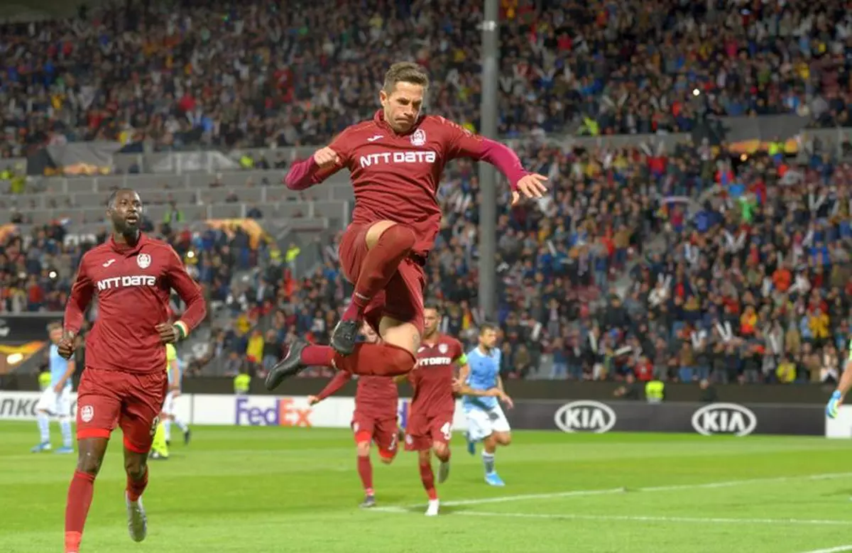 Reacții după CFR Cluj - Lazio 2-1. Dan Petrescu: Facem poză la clasament. Deac: Ne dorim să ieșim din grupă