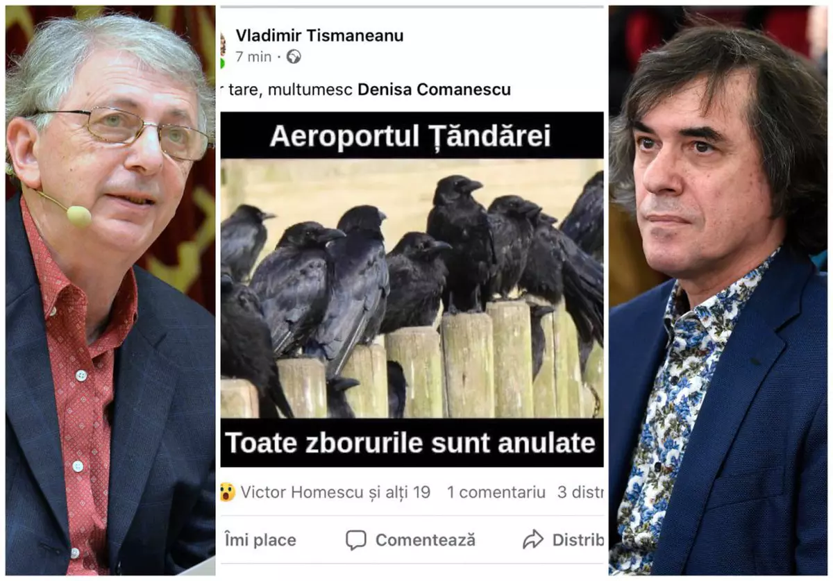Tismăneanu, Cărtărescu și ciorile de la Țăndărei. Toate zborurile și toate responsabilitățile sunt anulate