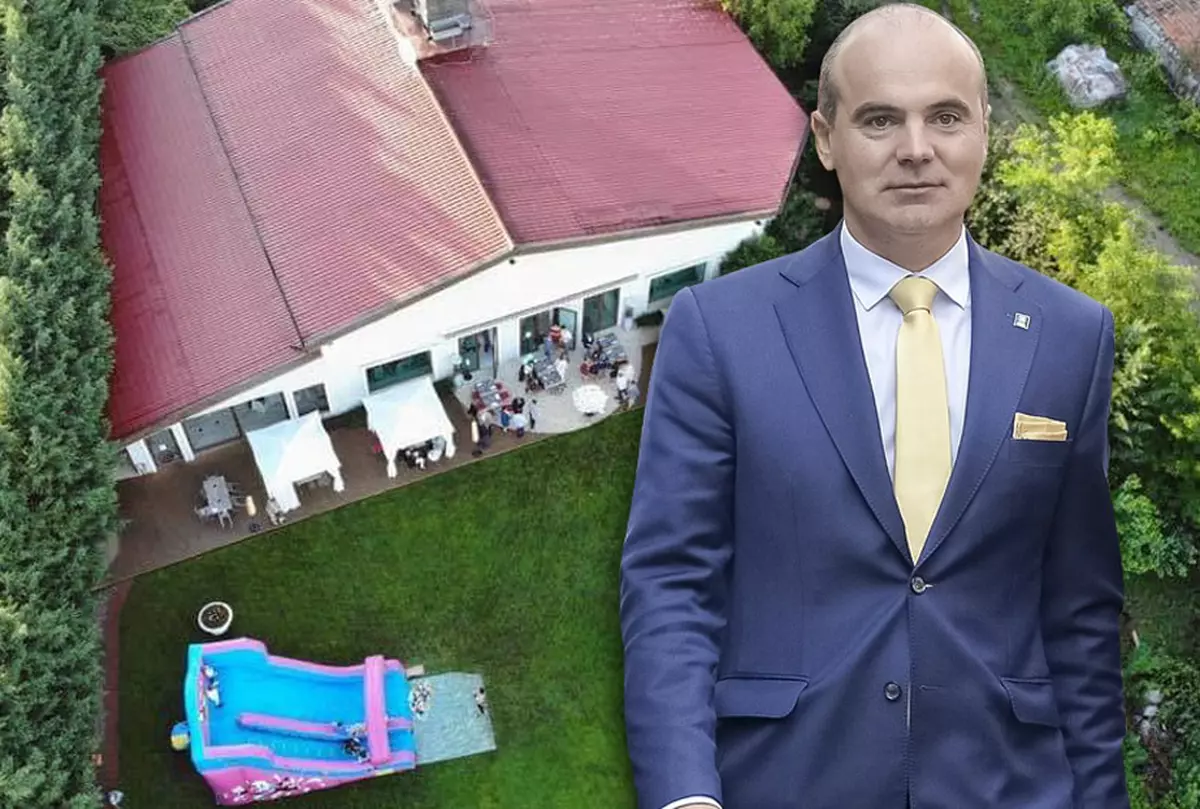 IMAGINI CU DRONA. Europarlamentarul PNL Rareș Bogdan a aniversat ziua fiicei cu 100 de oameni care au petrecut înăuntru la un restaurant din Cluj, împotriva legii!