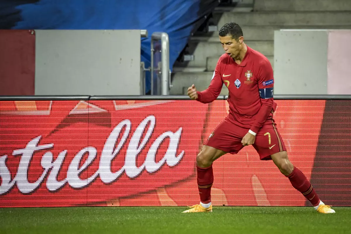 Liga Națiunilor. Cristiano Ronaldo a marcat golul 100 pentru naționala Portugaliei