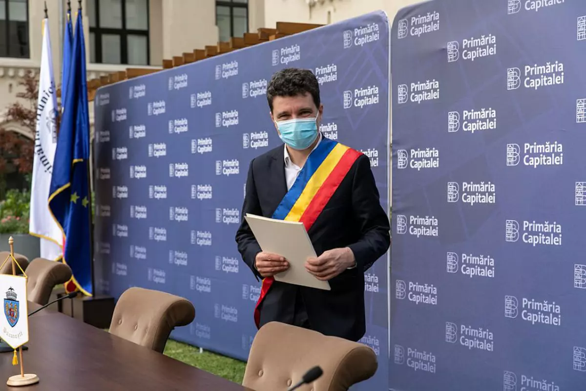 Primarul Capitalei, Nicușor Dan. Foto: Vlad Chirea