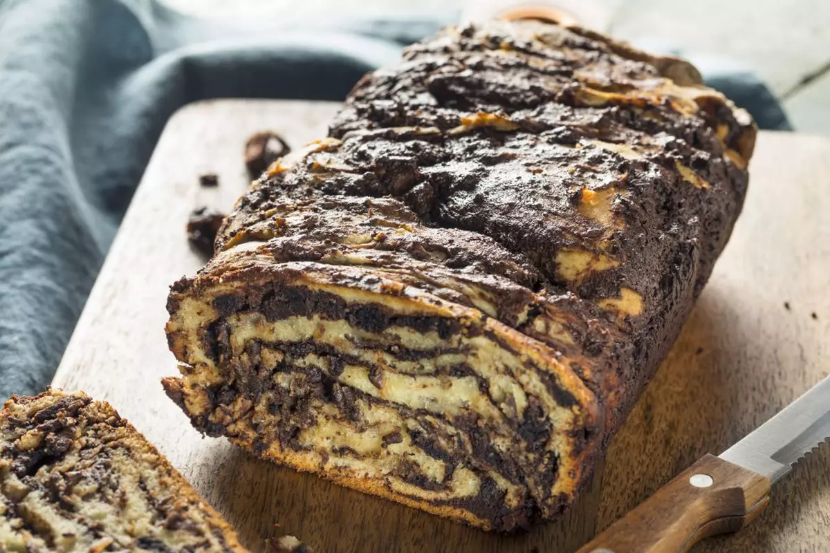 Cozonac cu nutella