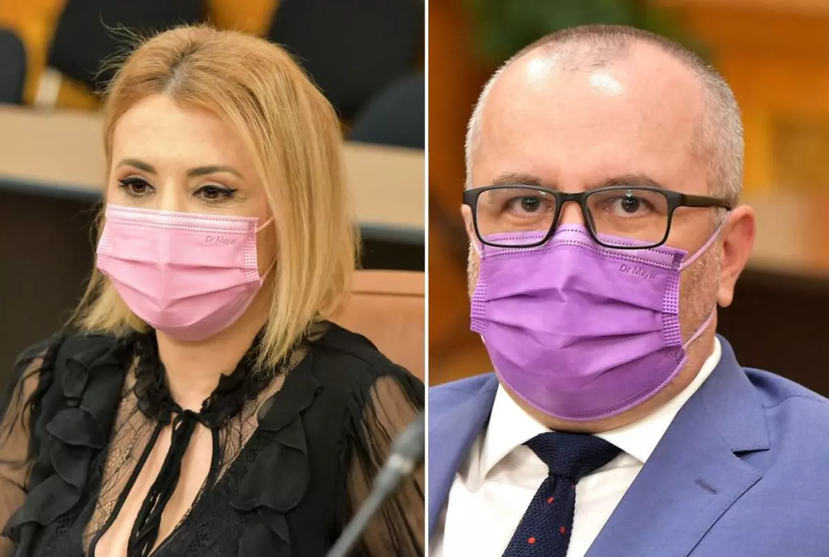Ramona Săseanu si Liviu Popescu (foto Agerpres)