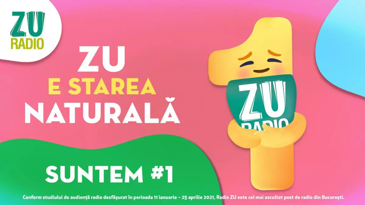 Radio ZU - lider în București. Singurul radio cu peste 200.000 de ascultători unici pe zi (PUBLICITATE)