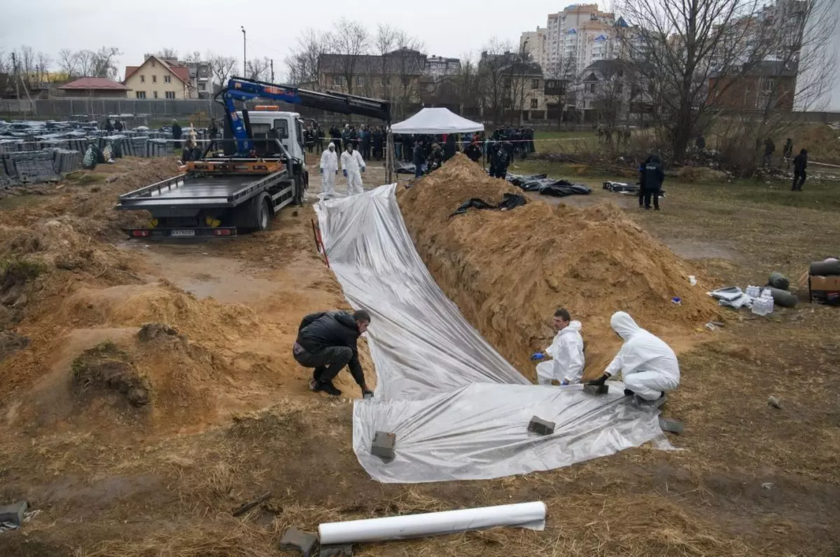 Război în Ucraina, ziua 44 | Rusia continuă să bombardeze estul Ucrainei. La Bucha au fost găsite 164 de cadavre. Civili decedați, găsiți și sub dărâmăturile din Borodianka