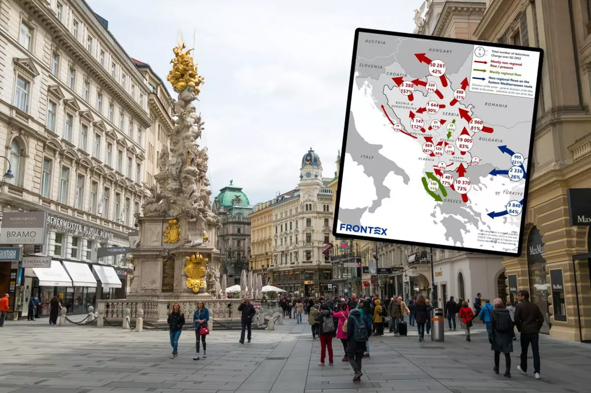 CORESPONDENȚĂ DIN VIENA: De 15 ori mai mulți imigranți ilegali vin prin Croația, față de câți intră prin România