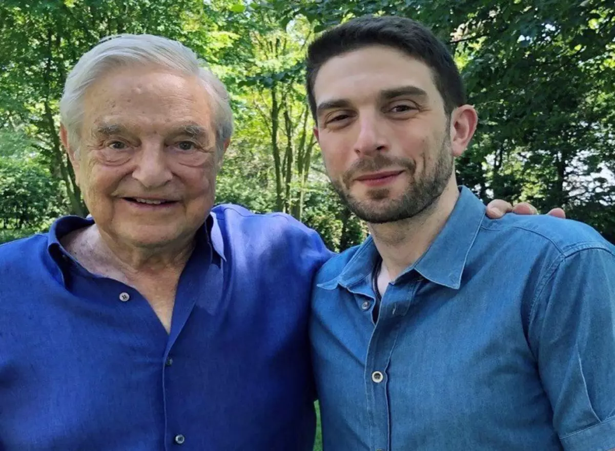 Alexander and George Soros