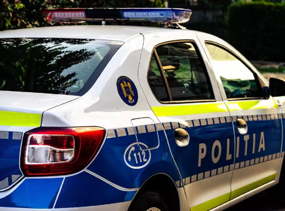 Mașină de poliție. Imagine cu caracter ilustrativ. Foto: Poliția Română