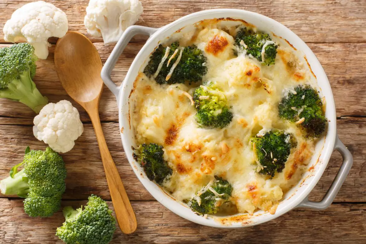 Broccoli gratinat - rețete simple și delicioase