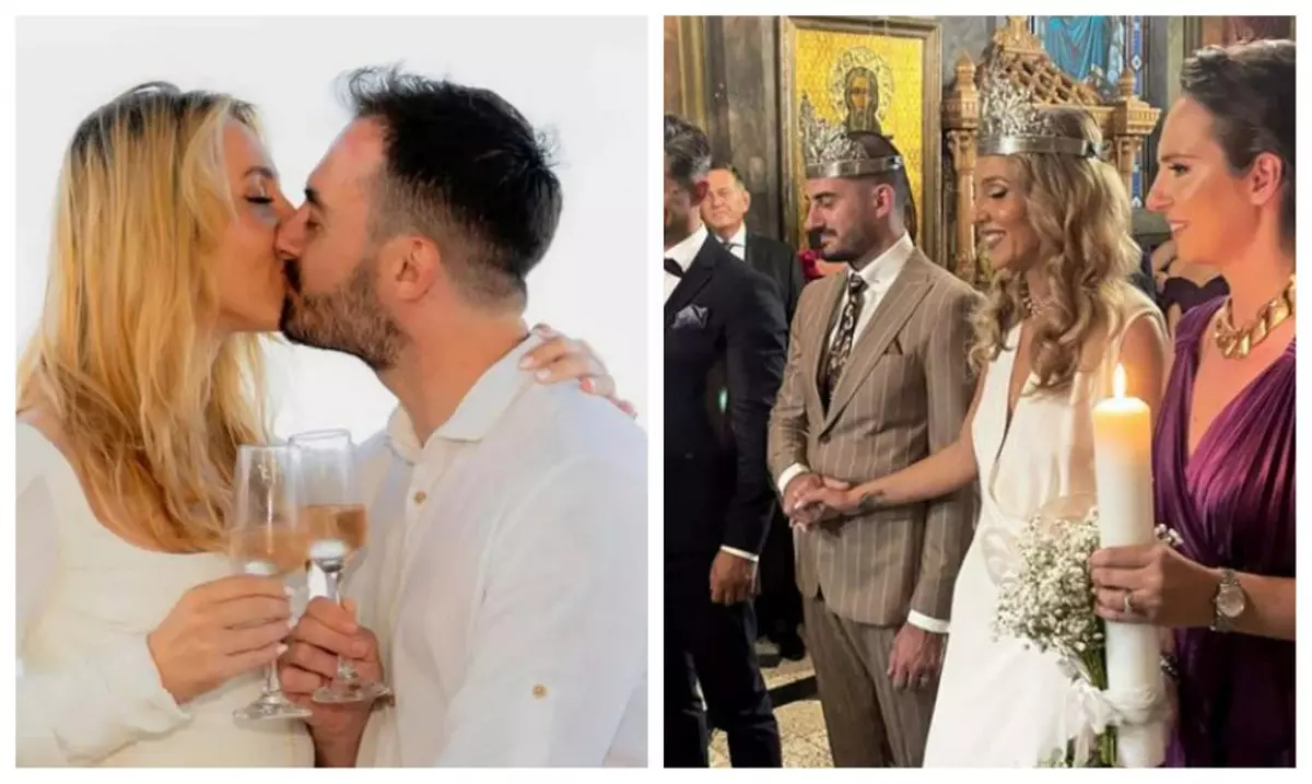 Ana Odagiu și Conrad Mericoffer s-au căsătorit religios. Ce rochie de mireasă a purtat artista