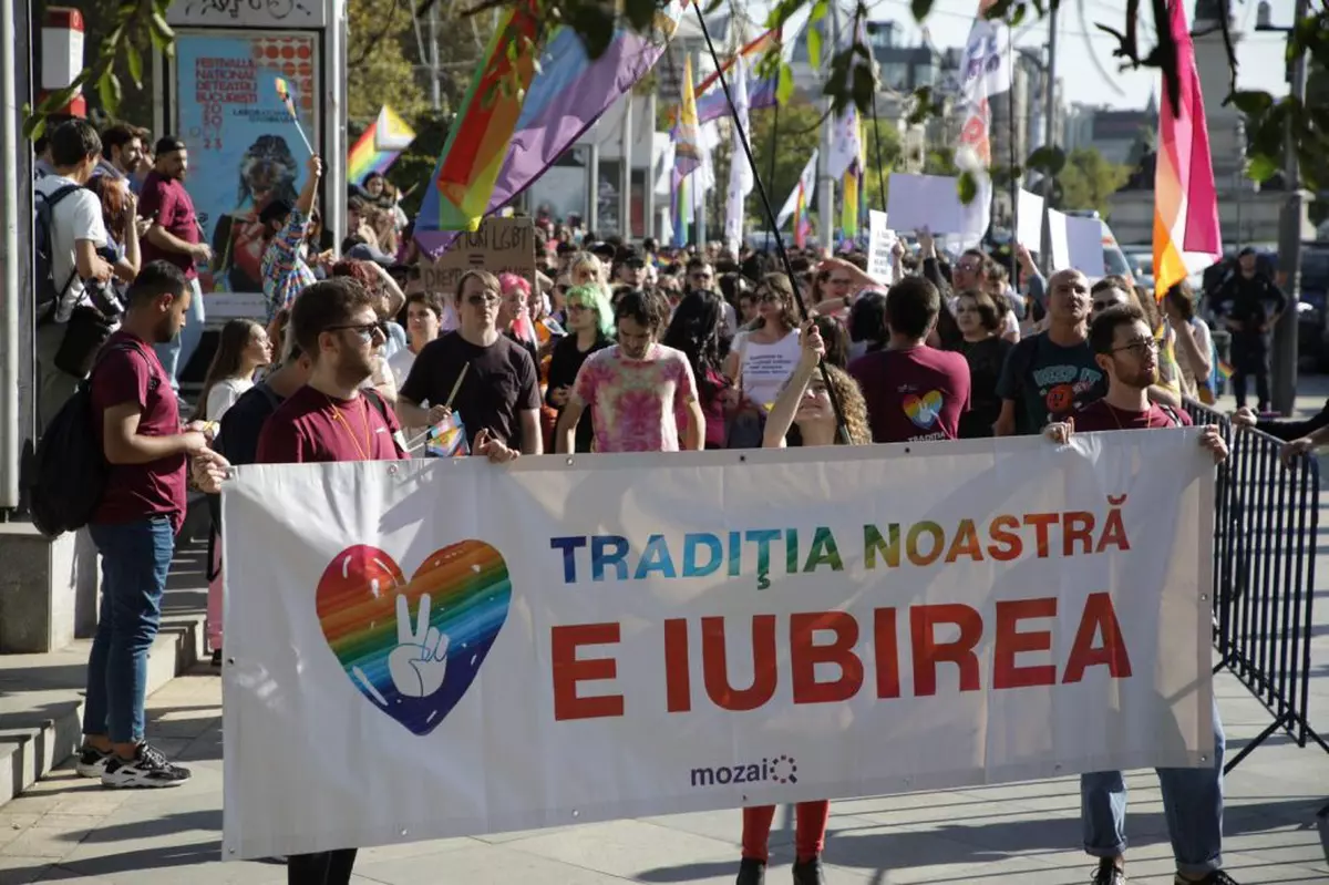 Marș de susținere pentru legalizarea parteneriatelor gay: „Am venit să arătăm că existăm