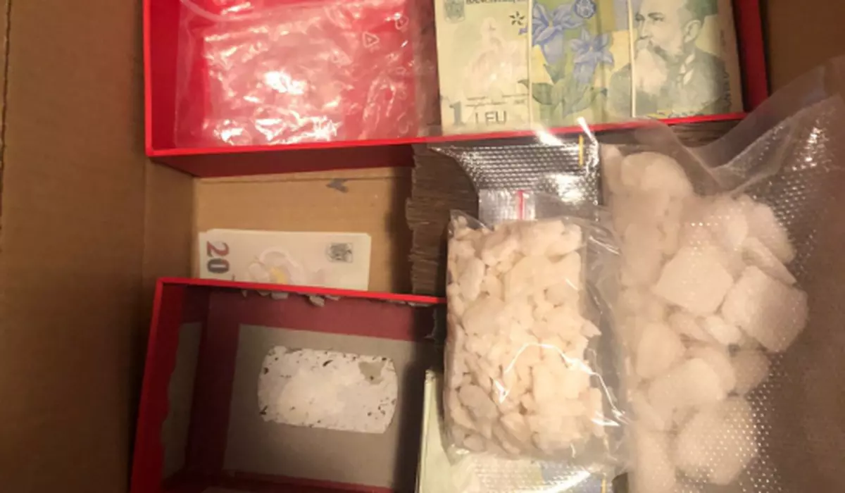 1,2 tone de droguri, confiscate în 2023, potrivit bilanțului prezentat de Poliția Română