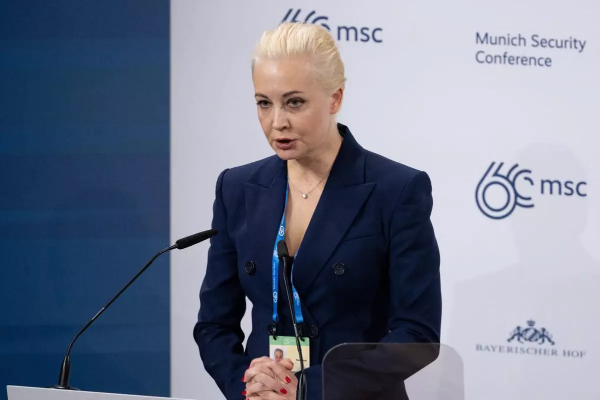 „Ea devine o figură politică. Iulia Navalnaia, puternica soție a lui Navalnîi, văzută drept cea care va prelua ștafeta luptei anti-Putin