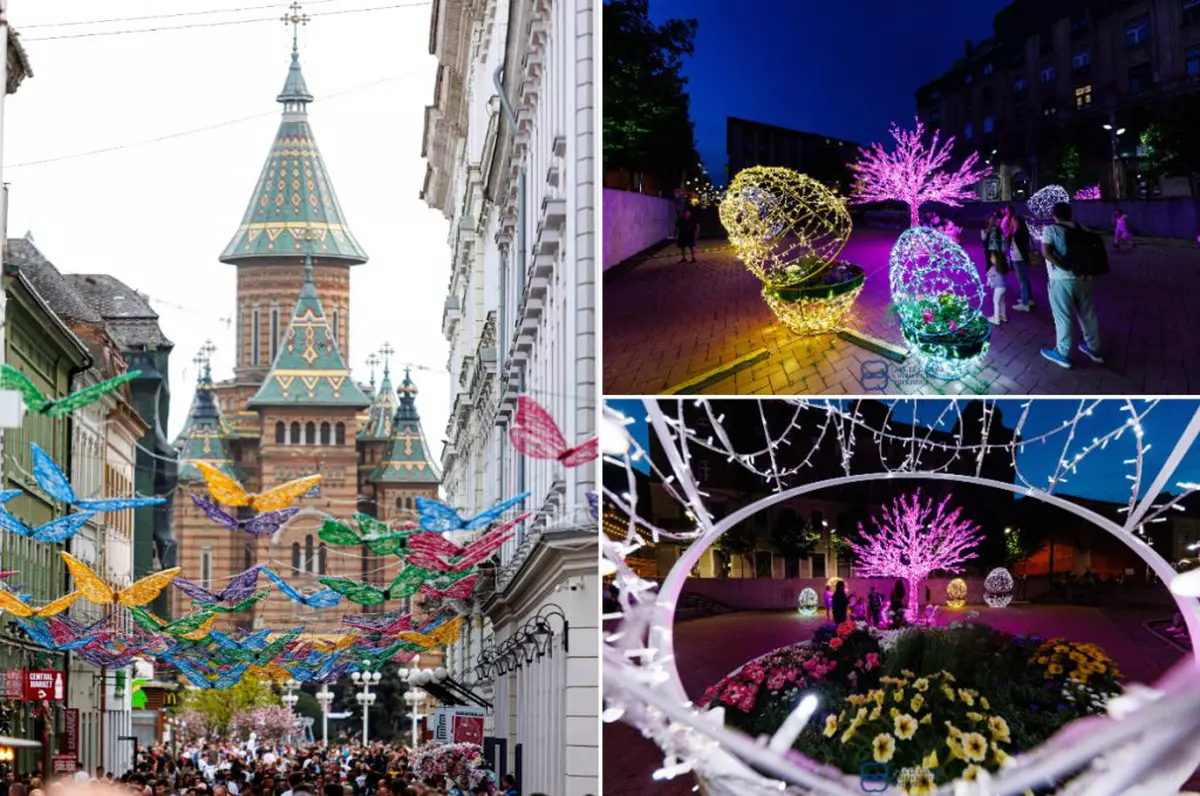 Târgul de Paște de la Timișoara. De ce a crescut de aproape șapte ori bugetul alocat evenimentului