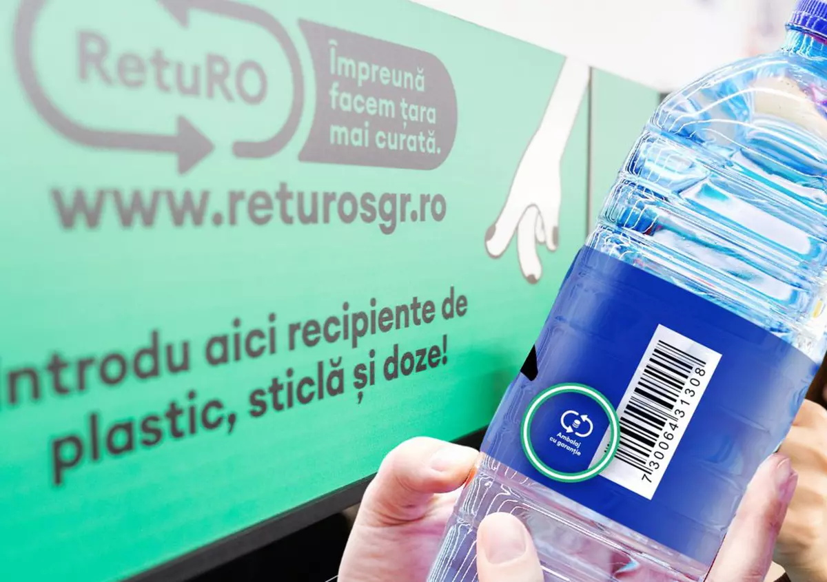 Metoda prin care românii pot să păcălească automatele sistemului de reciclare și primesc vouchere pentru sticle care nu sunt în program