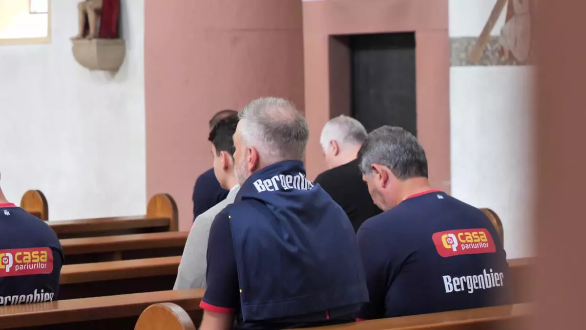 EURO 2024 | Edward Iordănescu a mers la Liturghie, la biserica românească din Würzburg