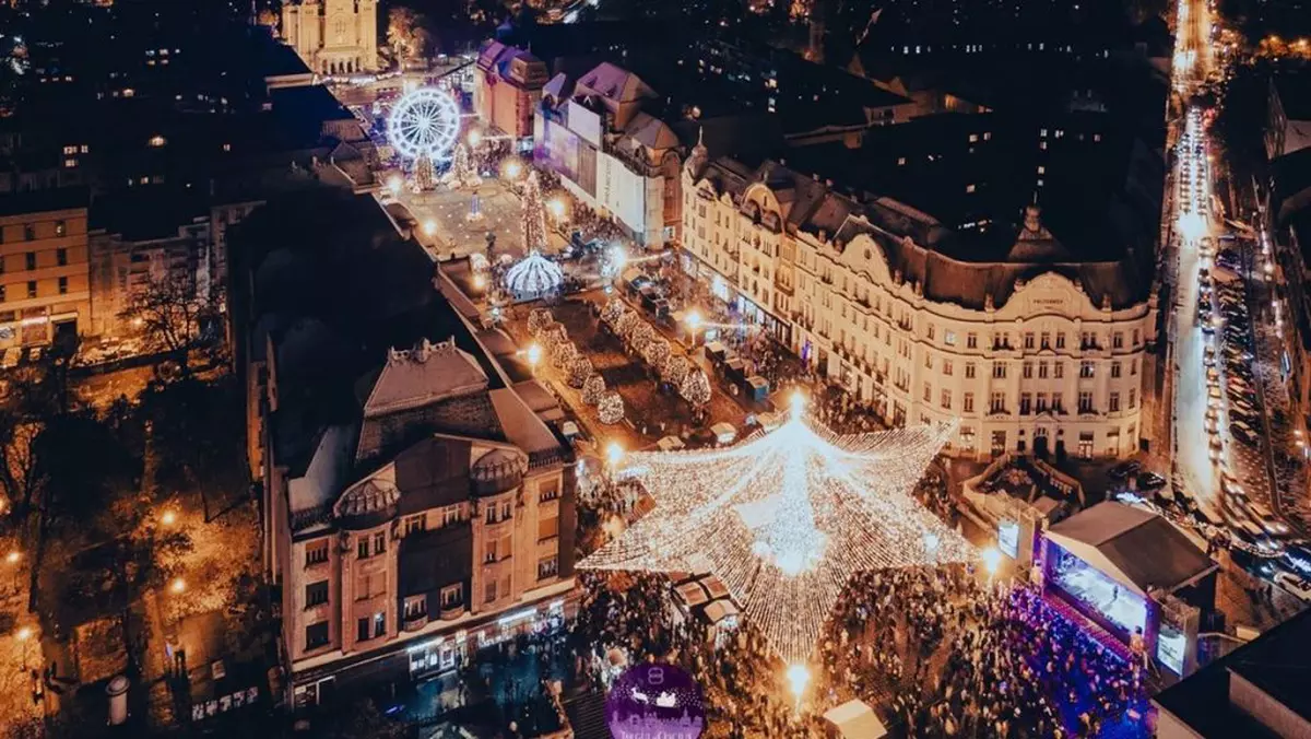 Târgul de Crăciun din Timișoara se deschide de Sfântul Andrei, cu o lună înaintea Sărbătorilor de Iarnă