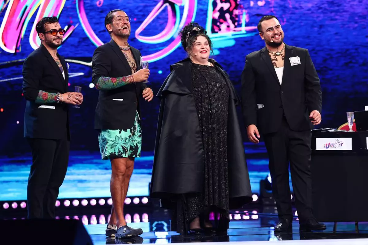 Soprana Veronica Fizeșan și The Free Tenors urcă pe scena iUmor în prima semifinală. Reacția uimitoare a Deliei. „Sunt cel mai mare fan