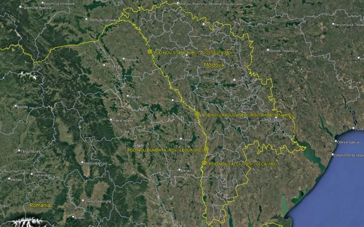 România construiește patru noi poduri peste Prut. Locații și stadiul proiectelor