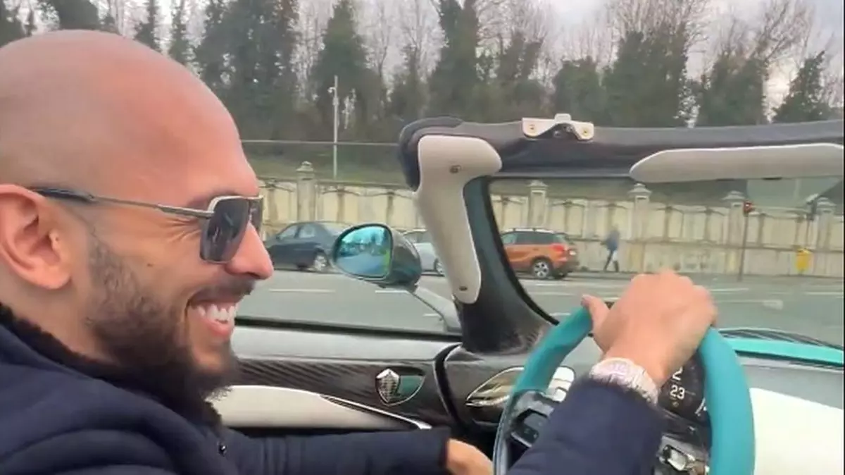 Motivul pentru care Poliția nu i-a luat carnetul lui Andrew Tate, deși s-a filmat conducând cu peste 150 km/h în București