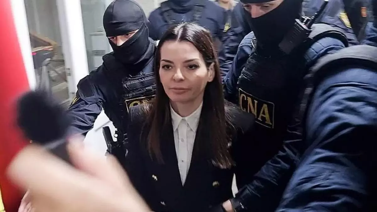 Evghenia Guțul a fost arestată preventiv Foto: Captură video Moldova Liberă
