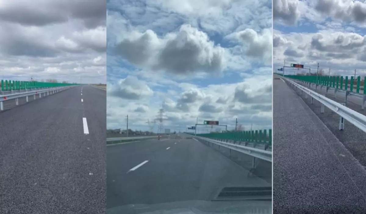 Marcaje pe lotul 3 al A0 Sud, Autostrada Bucureștiului
