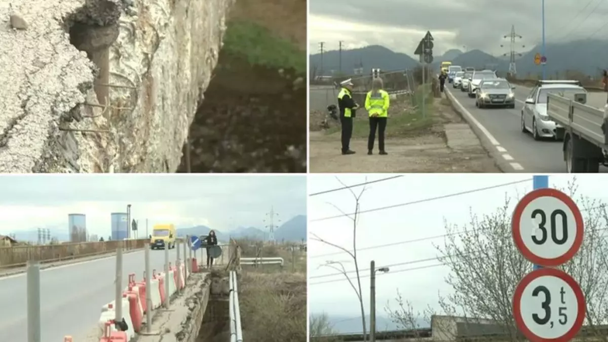 Un pod din Brașov, pe care circulă mii de mașini zilnic, pericol public: „Noaptea nu ai curaj să treci pe-aici”