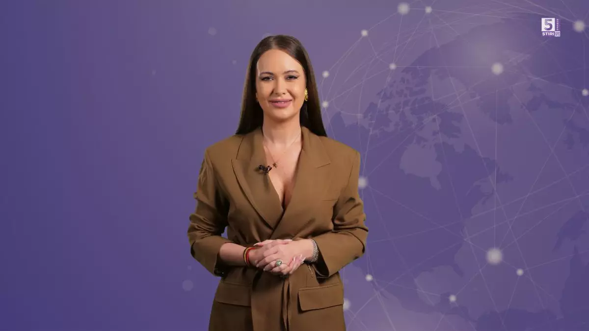 Denisa Macovei în emisiunea 5 Știri by Libertatea - Monden, ediția din 9 aprilie 2025
