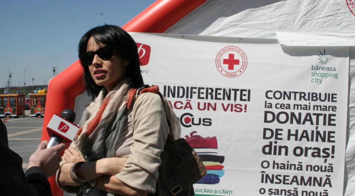 Andreea Raicu s-a alăturat campaniei “Stop indiferenței. Îmbracă un vis”