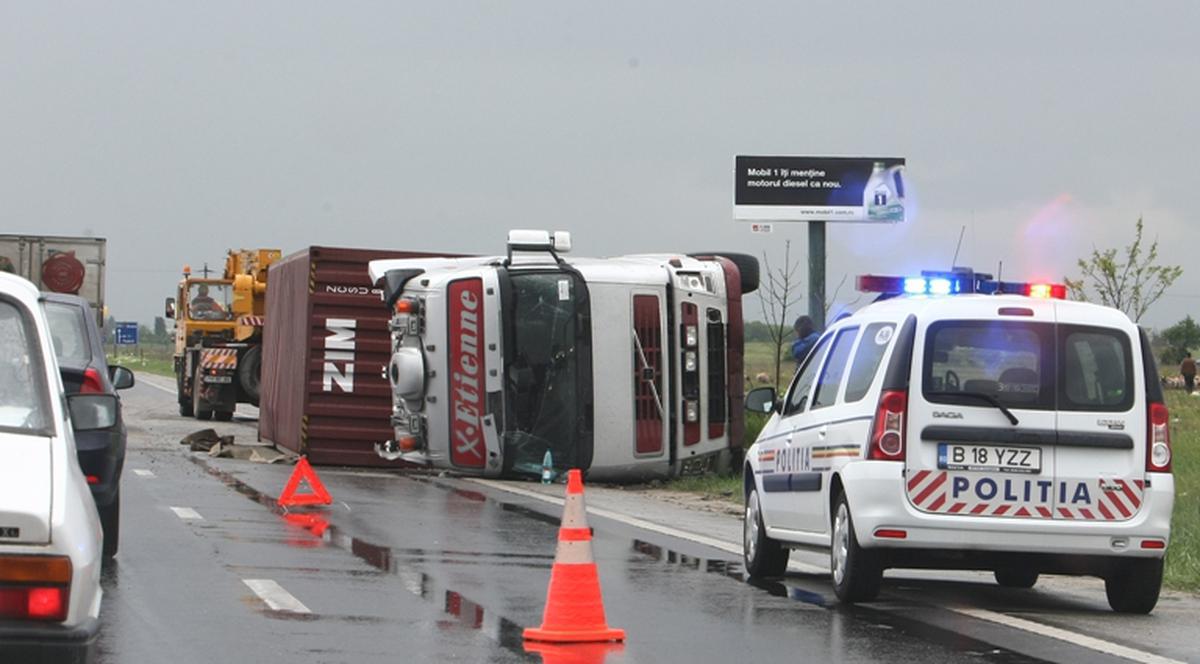 Accident pe DN 1, între Ploieşti şi Braşov