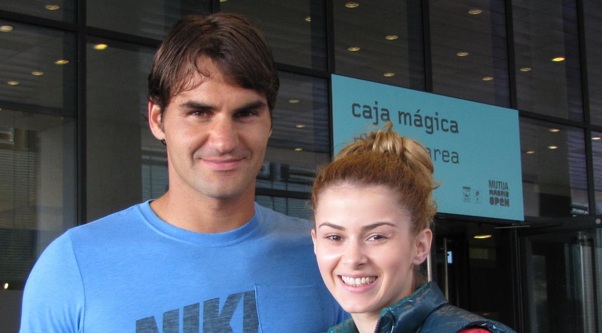 Irina Antonie s-a întâlnit la Madrid cu Roger Federer şi Rafael Nadal